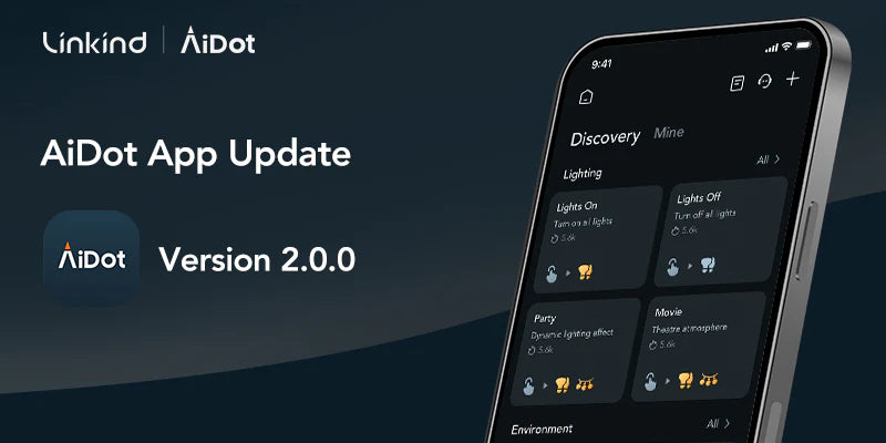 AiDot App Update 2.0.0: New Features for Smarter Home Management