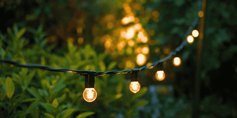electrical wire for outdoor lighting
