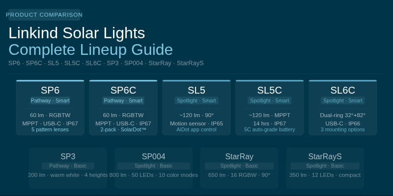 How to Choose the Right Linkind Solar Lights for Your Home (2026 Guide)