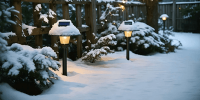 solar lights work in winter