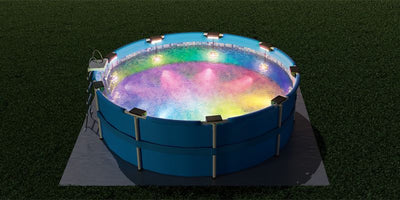 solar pool lights for above ground pools