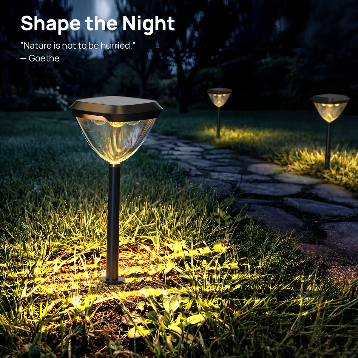 Linkind SP6 Smart Solar Pathway Lights,Engineered for Long-Term Outdoo