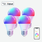 Linkind A19 Wi-Fi RGBTW Smart Light Bulbs