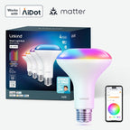 Linkind Matter Smart RGBTW Bulb - BR30 Smart Light Bulbs