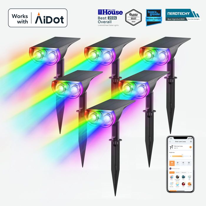 Linkind SL5 Smart Outdoor Solar Spotlight