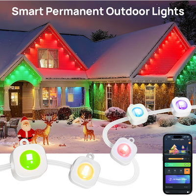 Linkind Smart Permanent Outdoor Lights 100ft
