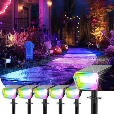 Linkind SP004 Outdoor Solar Spotlights (800lm, 60LEDs, 110° Beam angle, IP67 Waterproof)