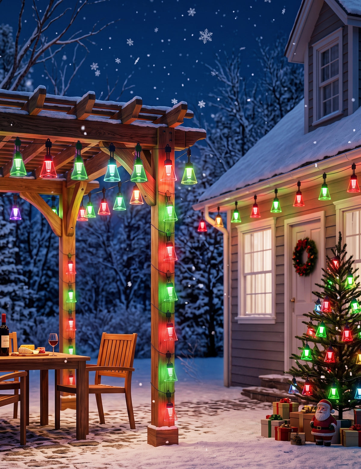【Linkind Aura Smart Outdoor String Lights ST6PL】