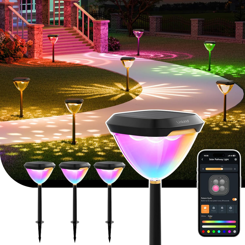 Linkind SP6 Smart Solar Pathway Lights
