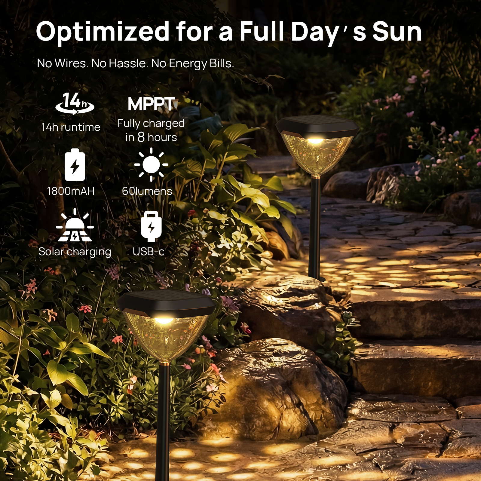 Linkind SP6 Smart Solar Pathway Lights