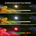 Linkind SL5C Smart Outdoor Solar Spotlight (800lm, App&Voice Control, 16 Million Color, IP67 Waterproof)