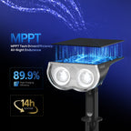 Linkind SL5C Smart Outdoor Solar Spotlight (150lm, App&Voice Control, 16 Million Color, IP67 Waterproof)
