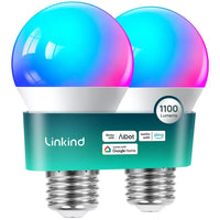 Linkind Smart Light Bulb A19 - (800lm/1100lm)