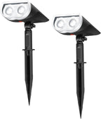 Linkind StarRayS Outdoor Solar Spotlights (350lm, 10LEDs, IP67 Waterproof, 90° Beam angle)