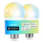Linkind Matter Smart RGBTW Light Bulb A19-800lm