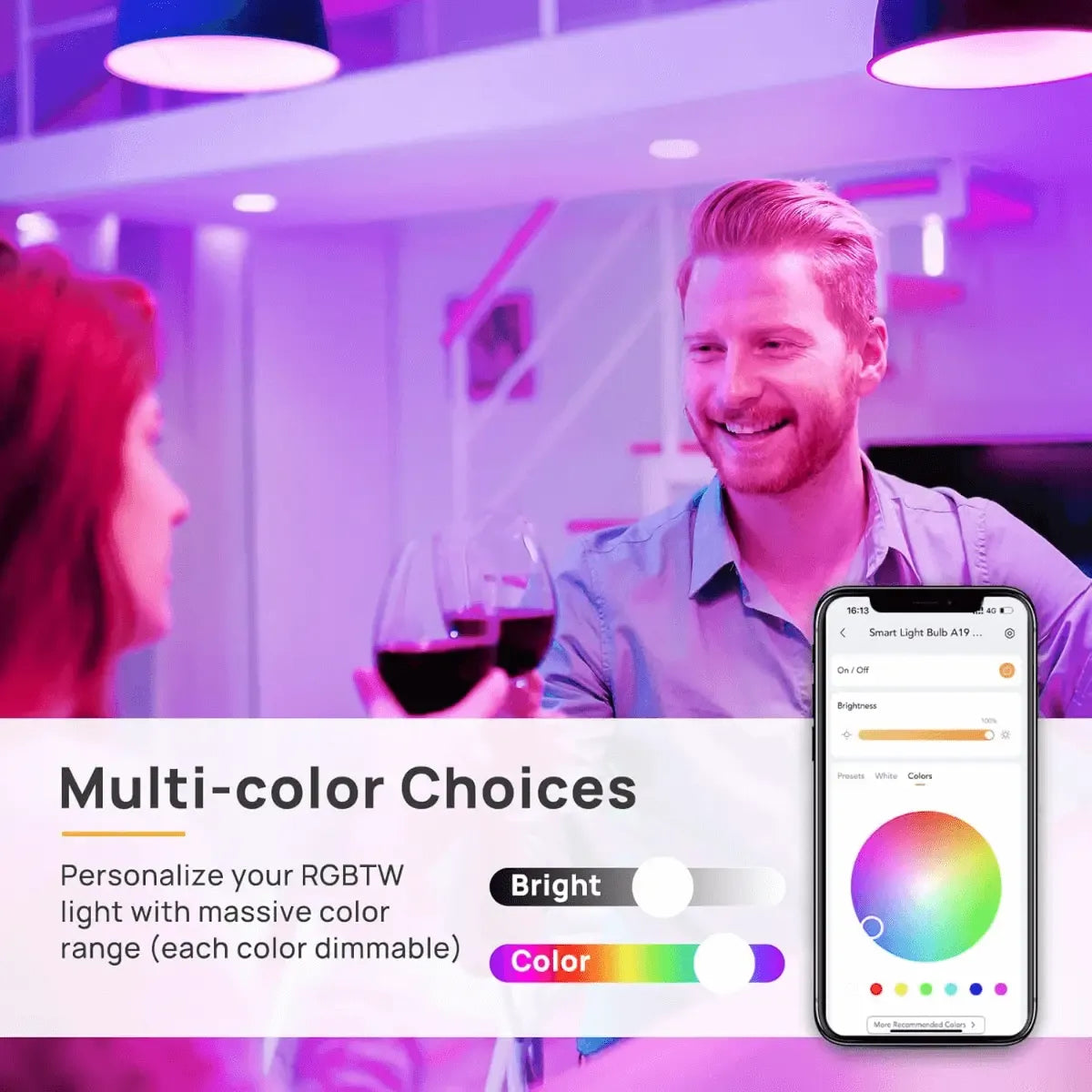 Linkind BR30 Smart Wi-Fi Light Bulbs