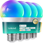Linkind Matter Smart RGBTW Light Bulb A19-800lm