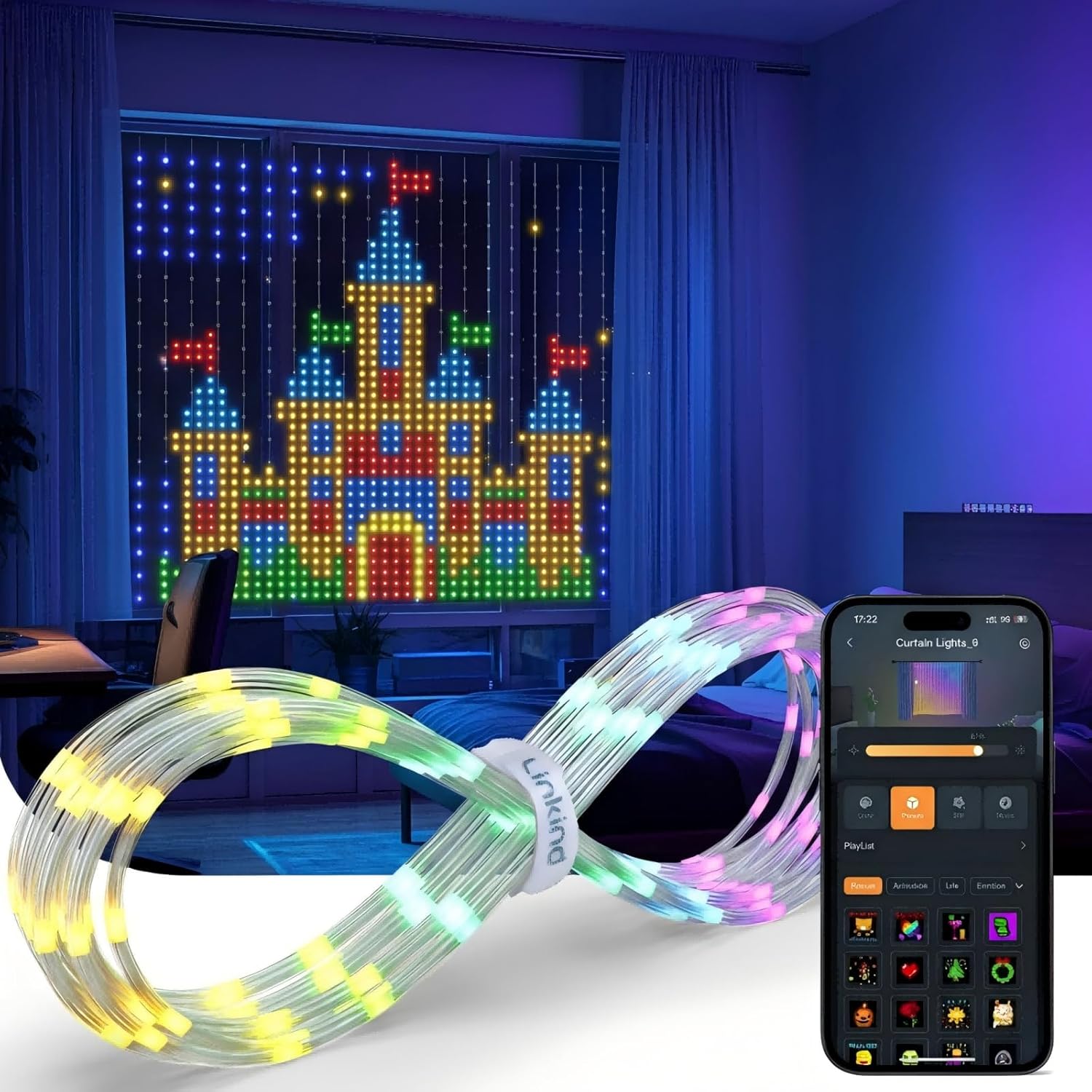 Linkind HC5C Smart Curtain Lights