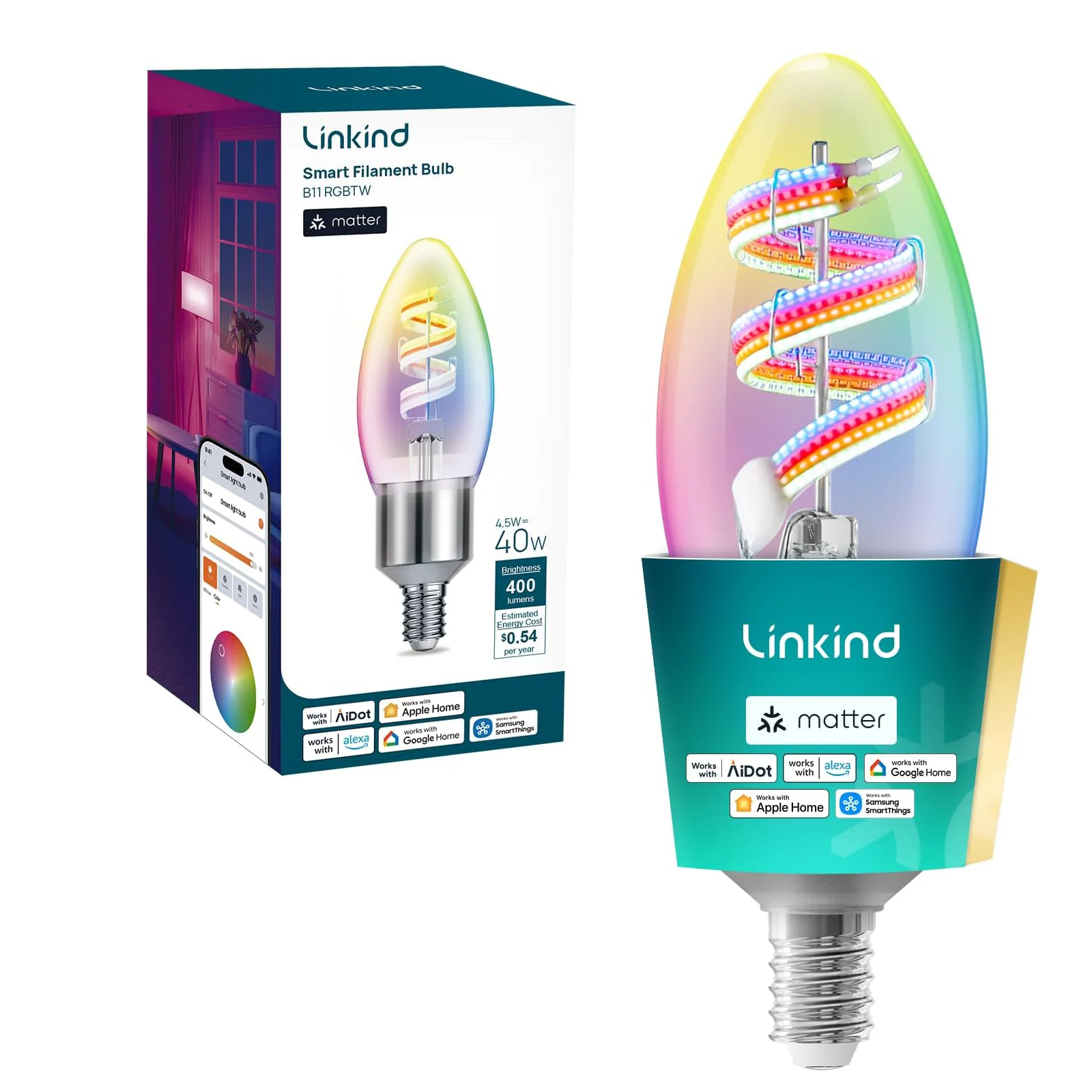 Linkind Smart Filament Bulb B11