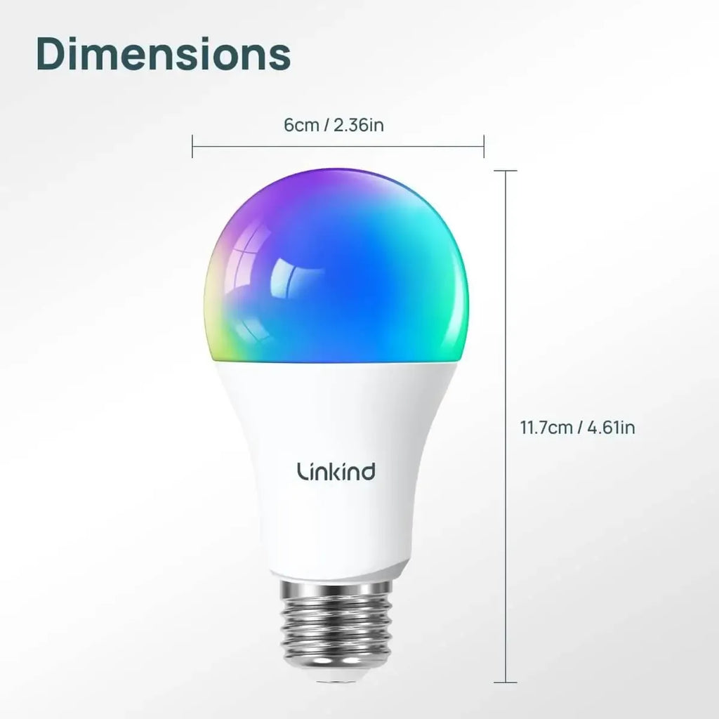 Linkind Matter Smart RGBTW Bulb - 1100 lumens