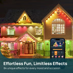 Linkind Smart Permanent Outdoor Lights 100ft