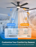 Linkind Matter 52" Smart Ceiling Fan