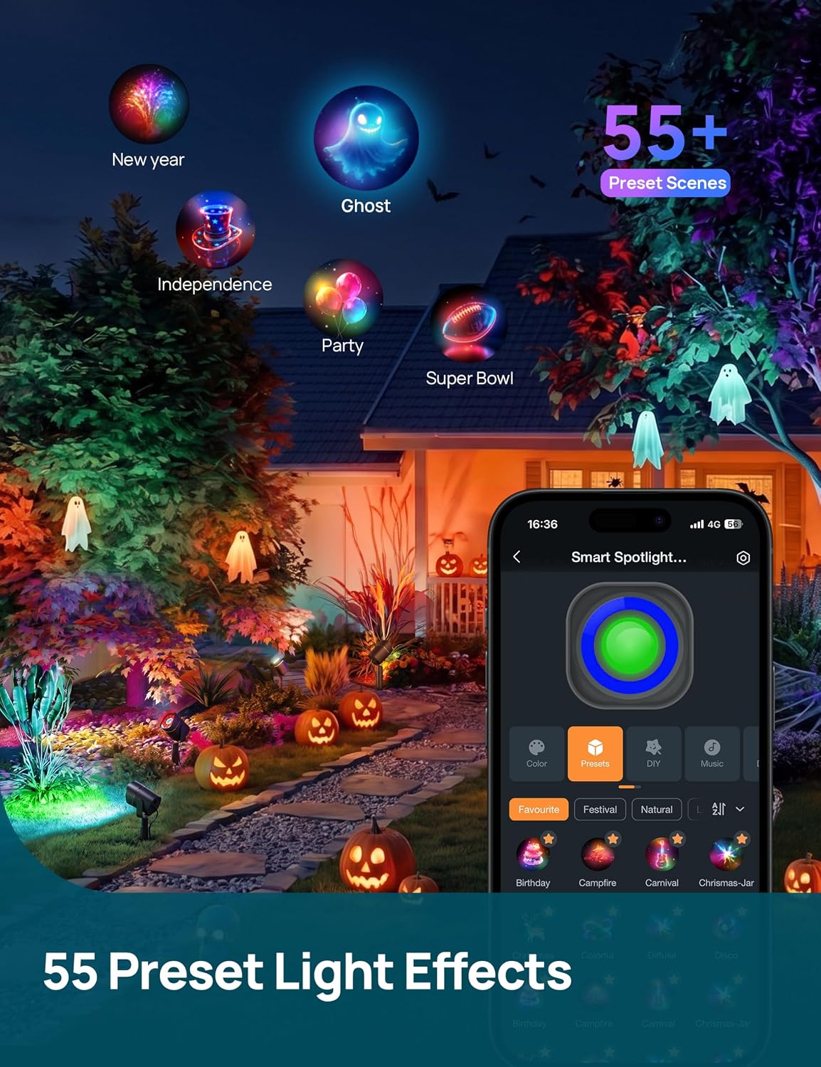 Linkind Smart Spotlight MultiGlow SL6LV