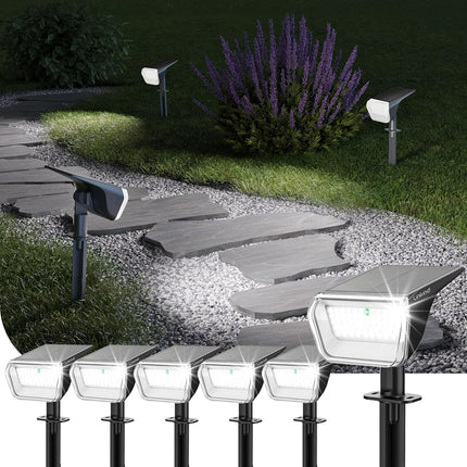 Linkind SP004 Outdoor Solar Spotlights (800lm, 60LEDs, 110° Beam angle, IP67 Waterproof)