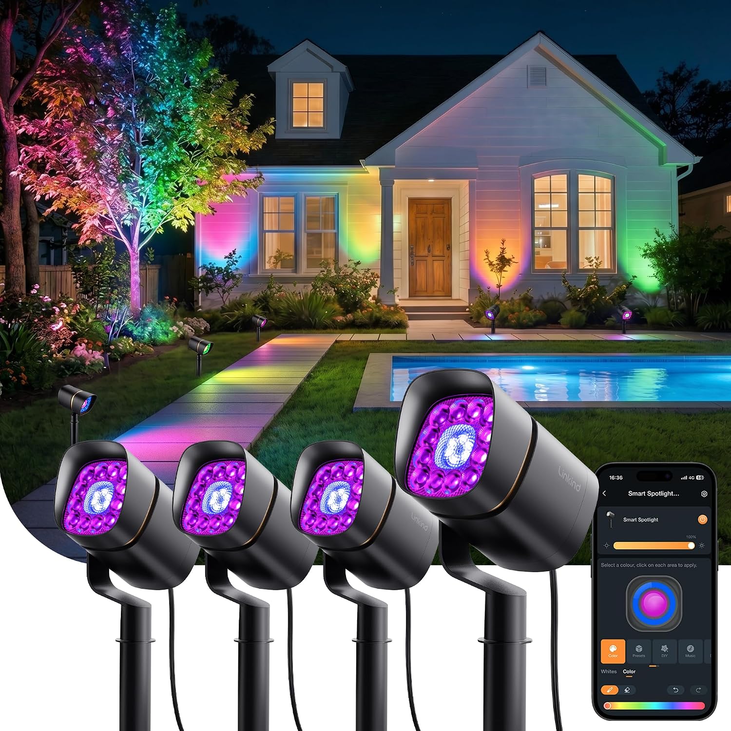 Linkind Smart Spotlight MultiGlow SL6LV