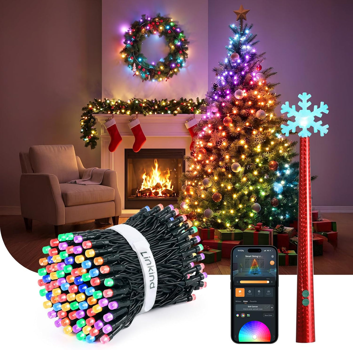 Linkind Smart Christmas String Lights