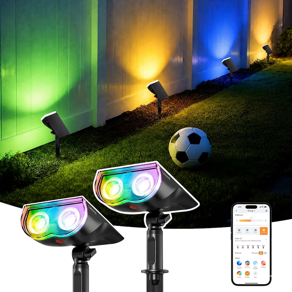 Linkind SL5C Smart Outdoor Solar Spotlight