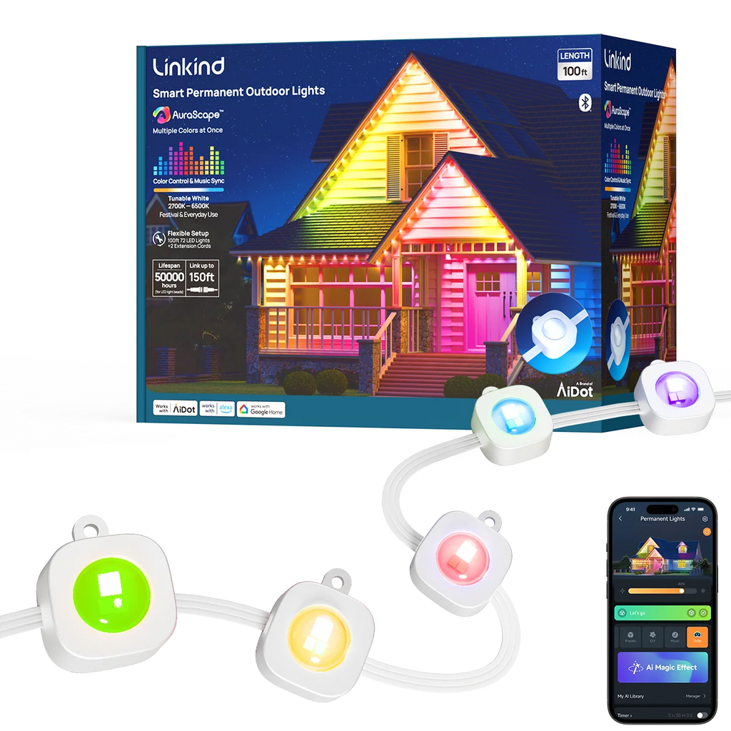 Linkind Smart Outdoor String Lights