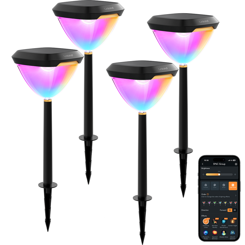 Linkind SP6C Smart Solar Pathway Lights
