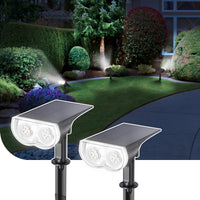 Linkind StarRay Outdoor Solar Spotlight (650lm, 22LEDs, IP65 Waterproof, 90° Beam angle)