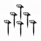 Linkind StarRayS Outdoor Solar Spotlights (350lm, 10LEDs, IP67 Waterproof, 90° Beam angle)