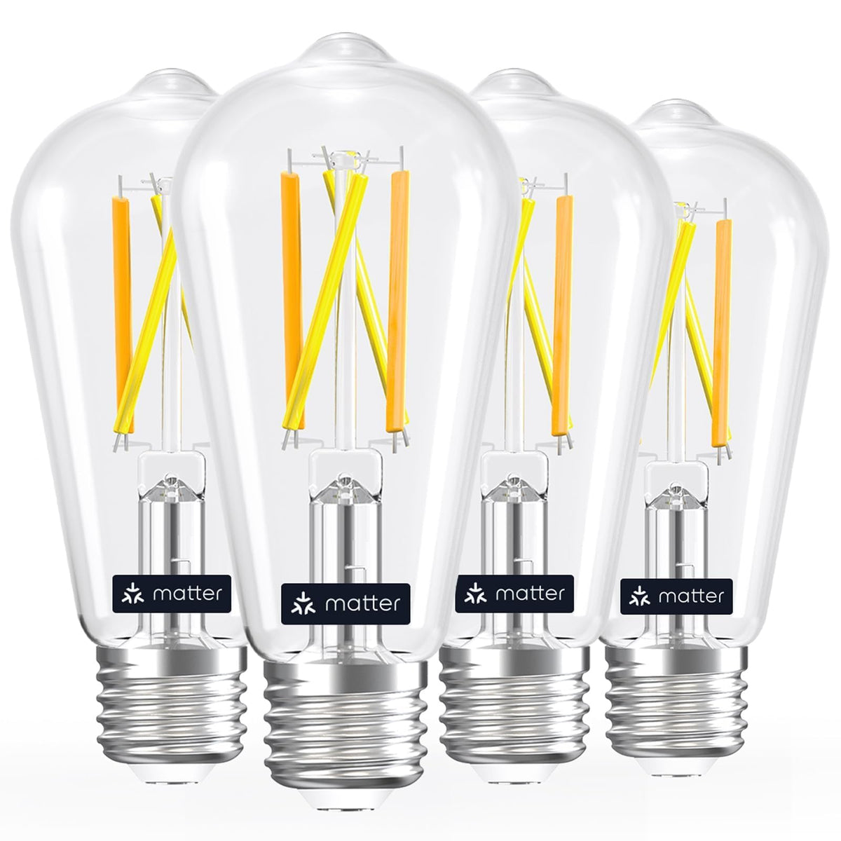 Linkind  Matter Smart Edison Light Bulbs ST19（ST58） - 800 lumens