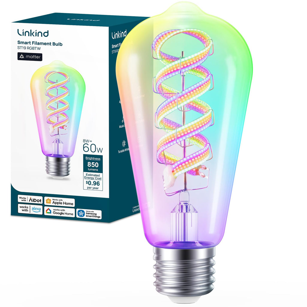Linkind Matter Smart Filament Bulb ST19