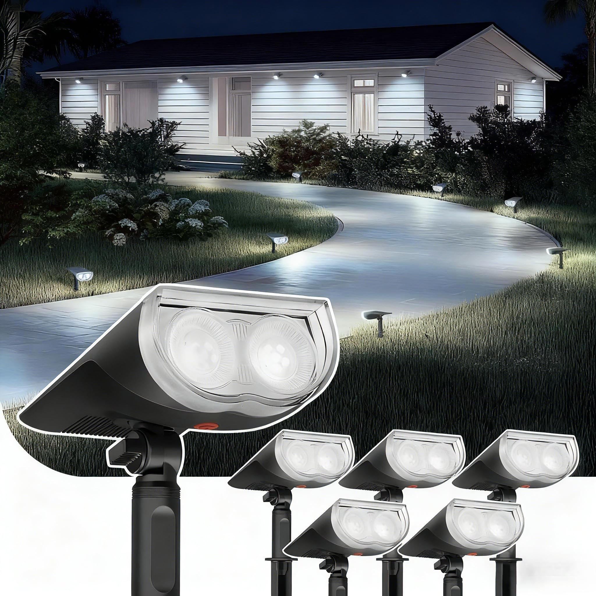 Linkind StarRayS Outdoor Solar Spotlights