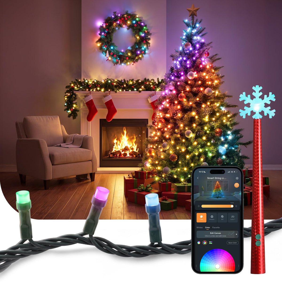 Linkind Smart Christmas String Lights