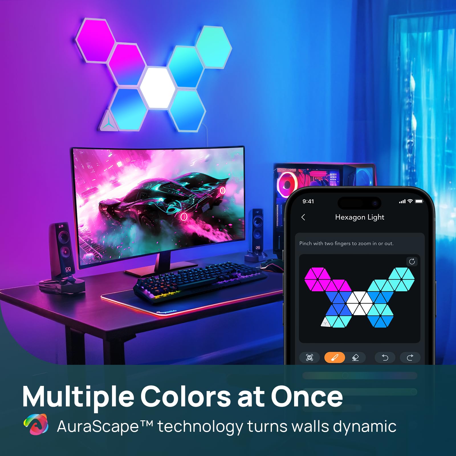 Linkind EP6 Smart Hexagon Panels