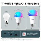 Linkind Matter Smart RGBTW Bulb - 1600 lumens