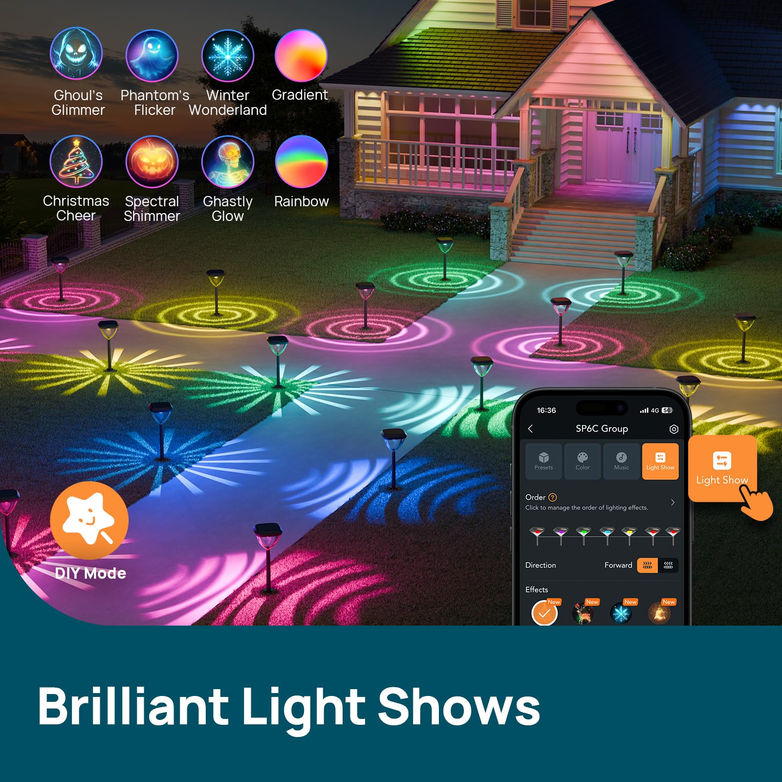 Linkind SP6C Smart Solar Pathway Lights