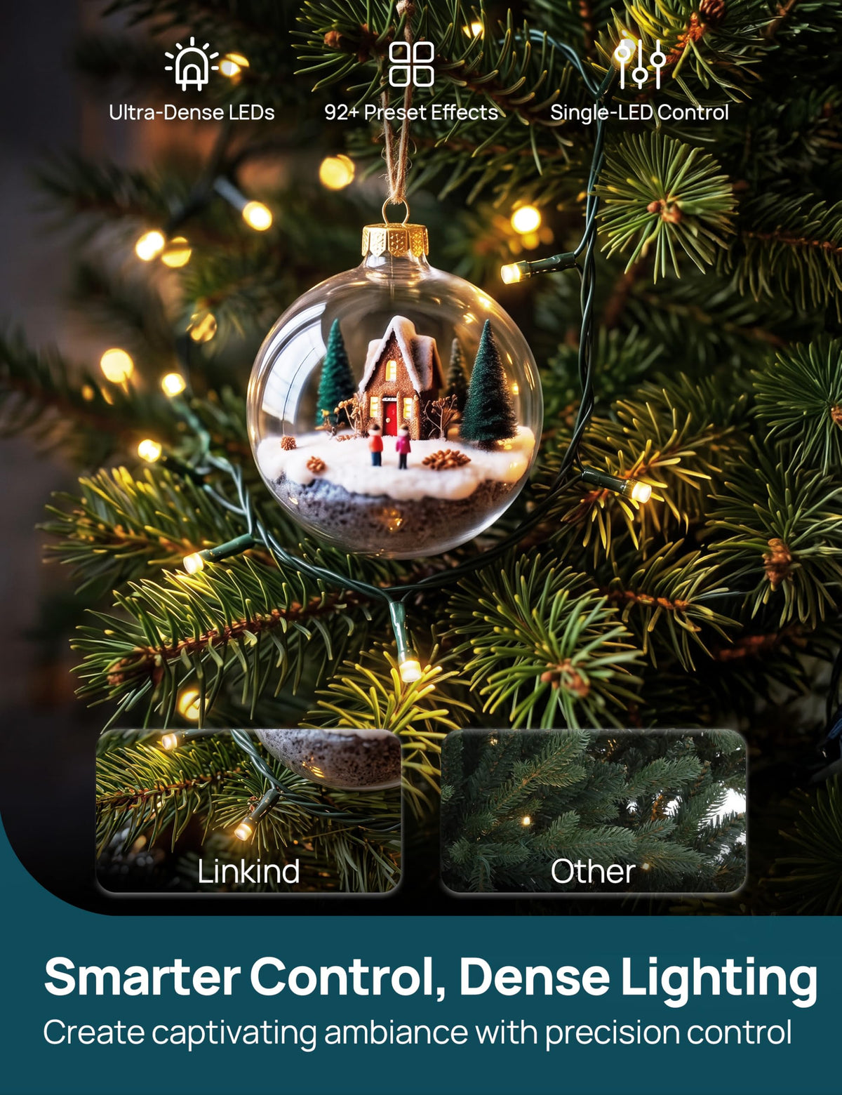 Linkind Smart Christmas String Lights
