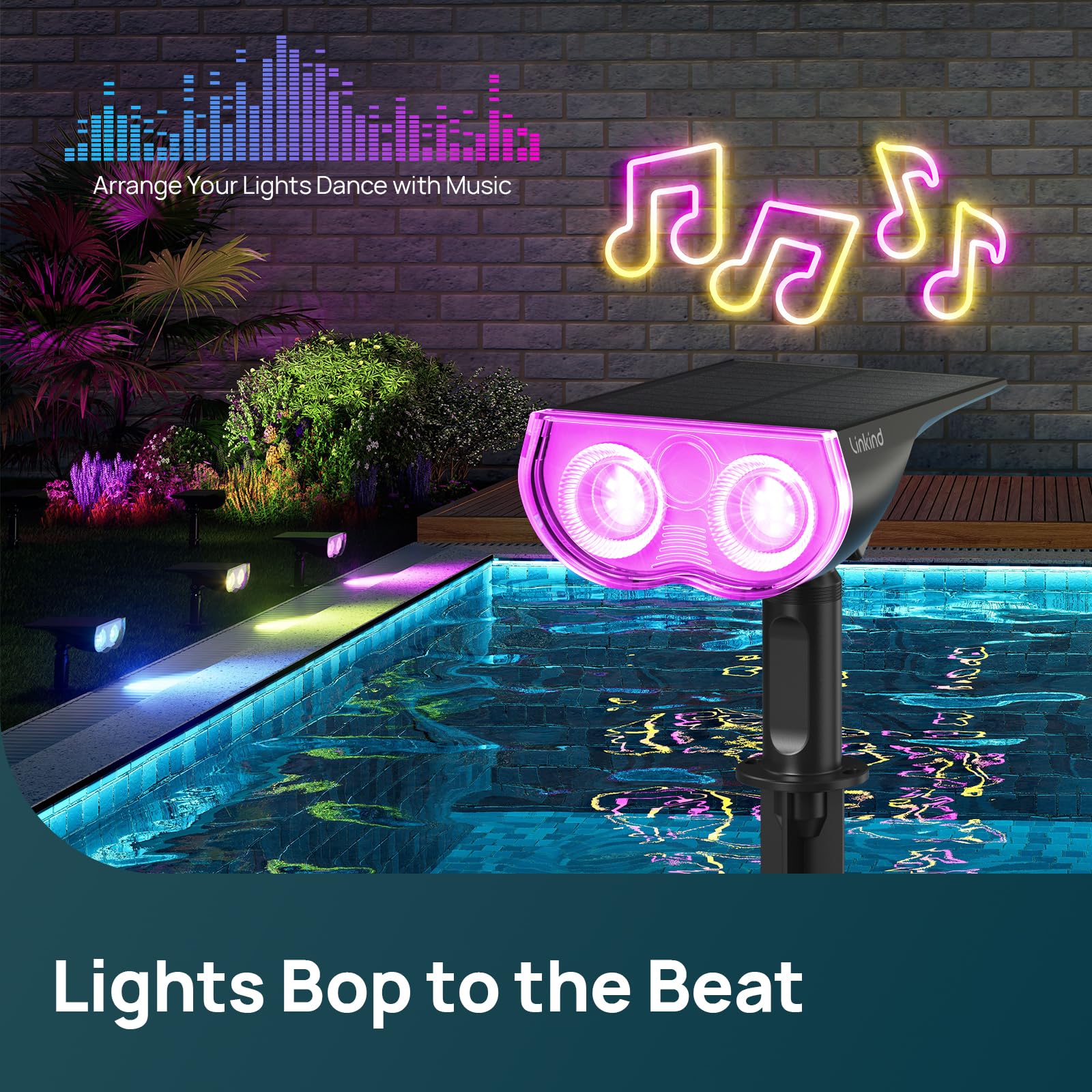 Linkind Smart Solar Spotlight SL5C