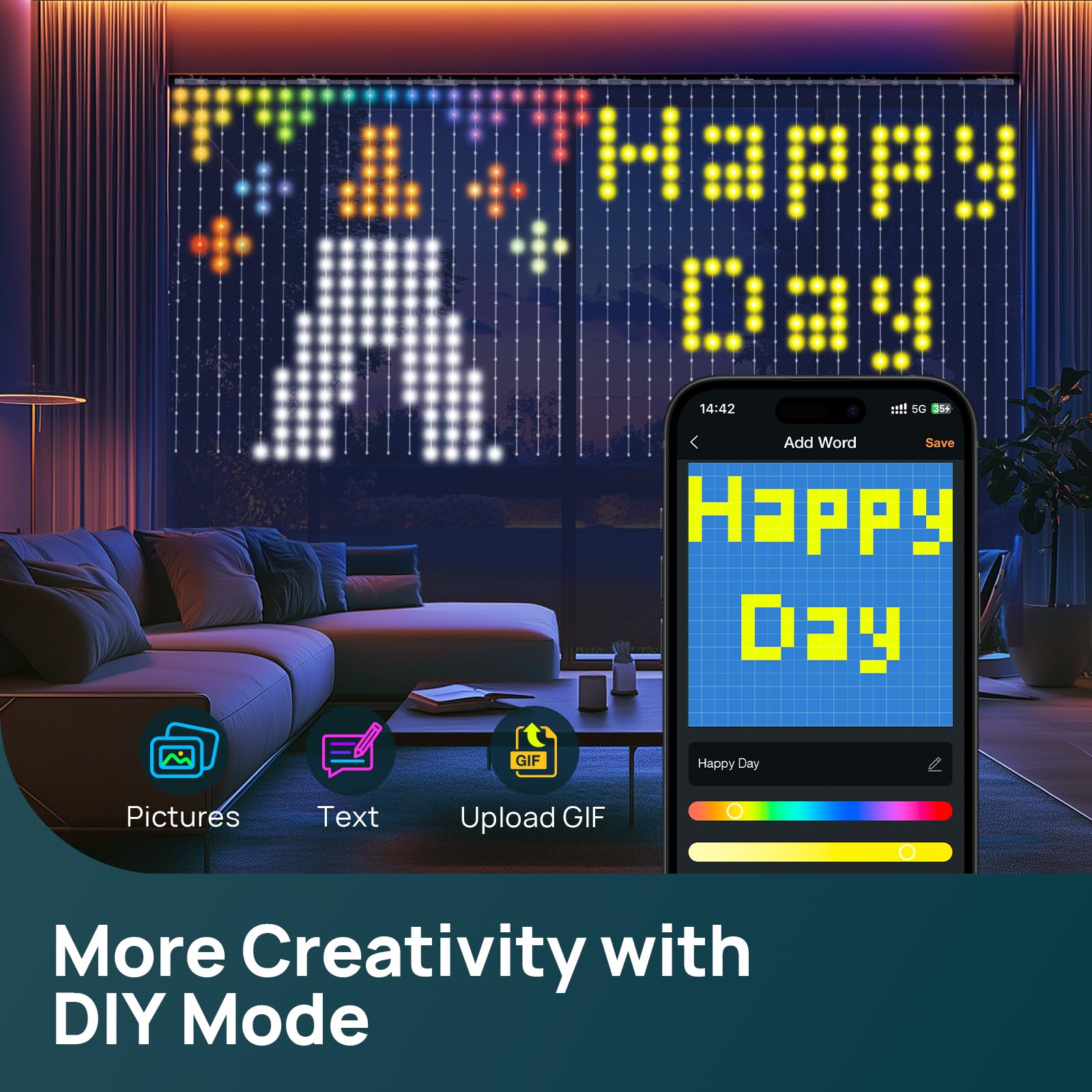 Linkind HC5C Smart Curtain Lights