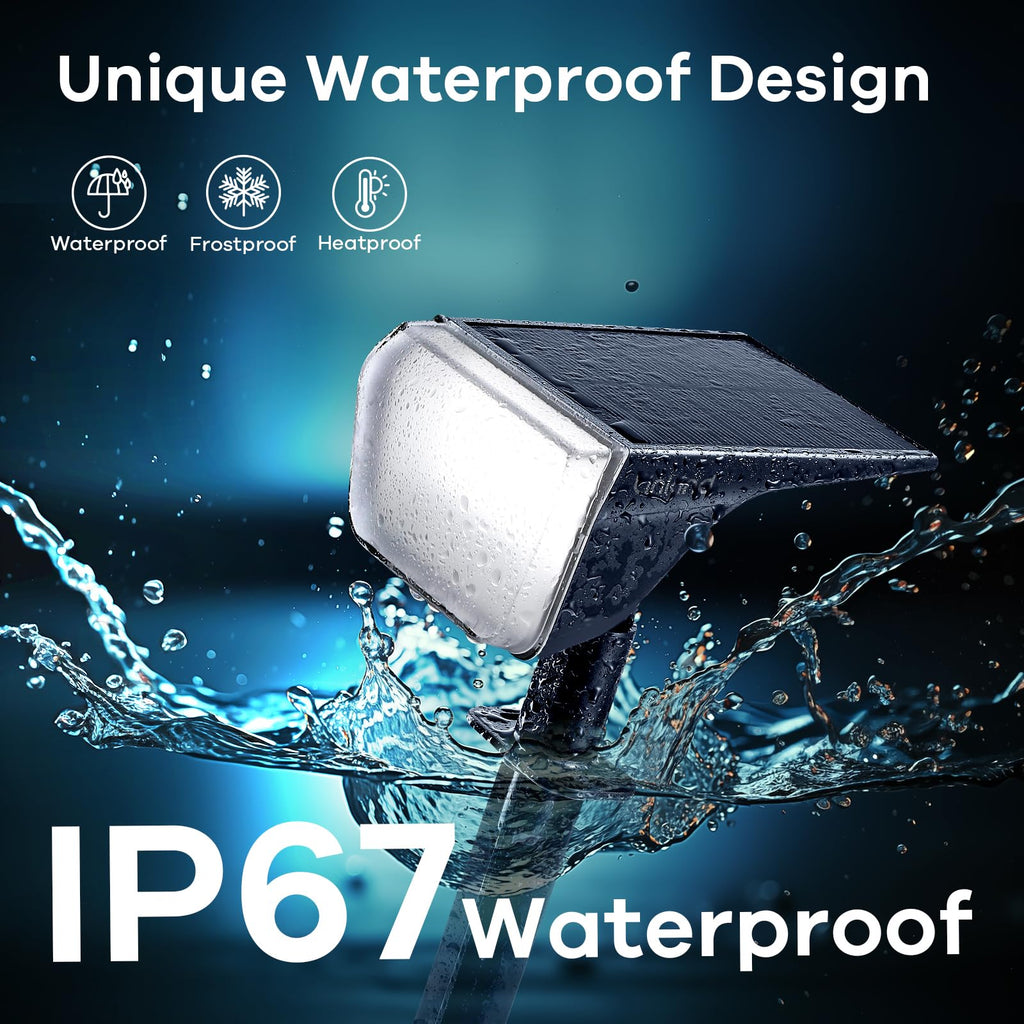 Linkind 60 LEDs Solar Spot Lights