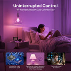 Linkind A19 Wi-Fi RGBTW Smart Light Bulbs