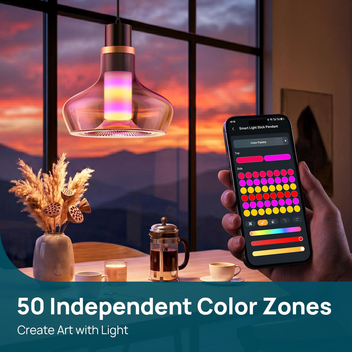 Linkind Smart Light Stick Pendant Light