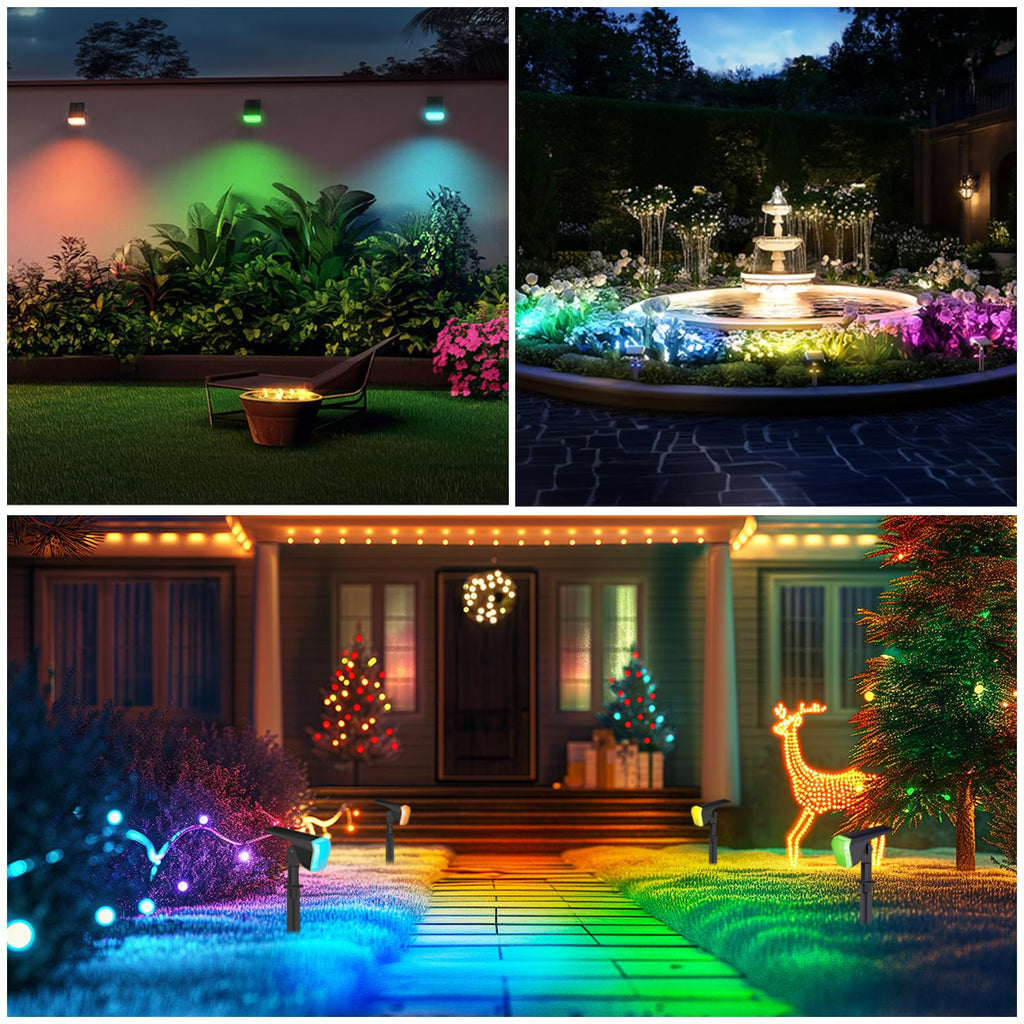 Linkind Color Changing Solar Spotlights SP004