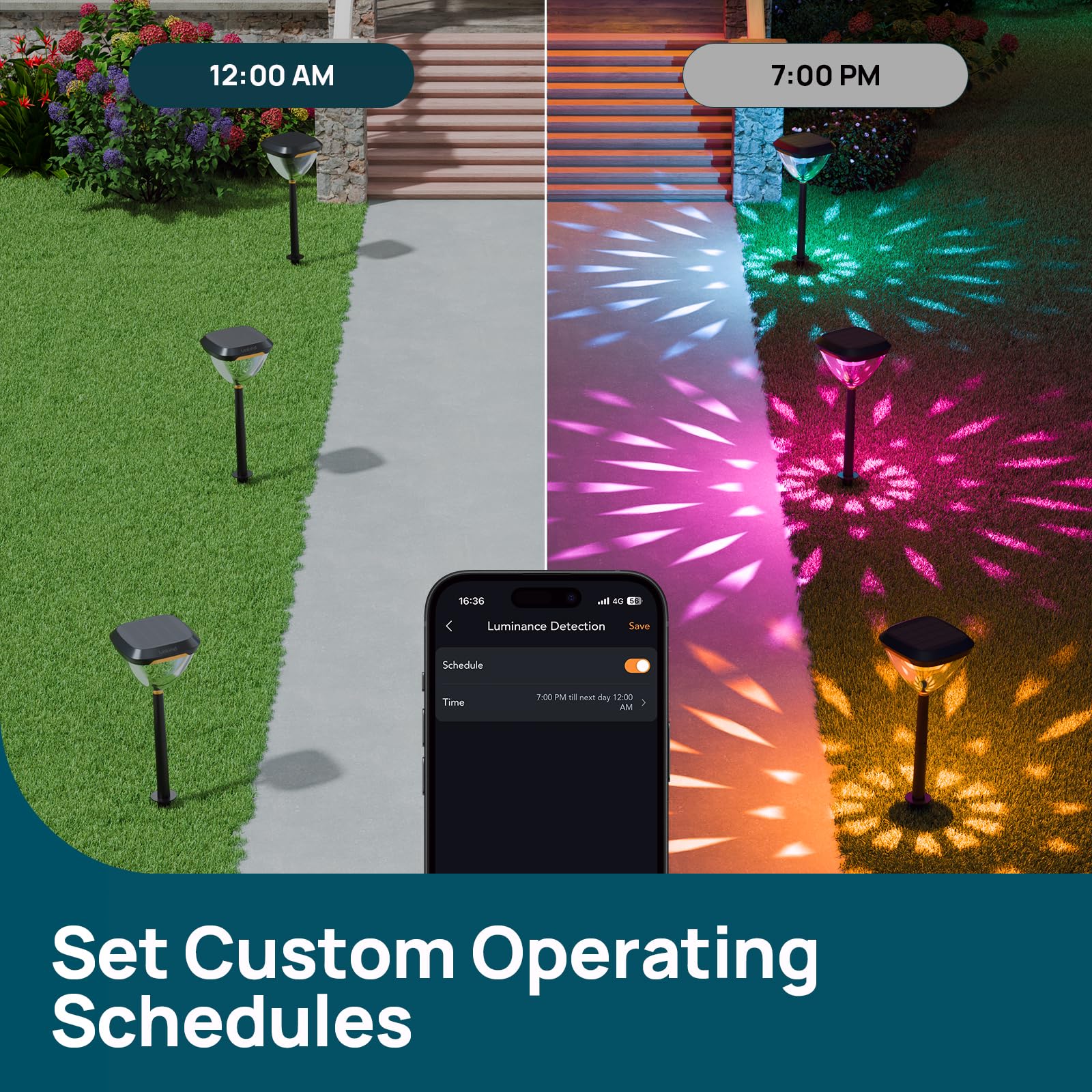 Linkind SP6C Smart Solar Pathway Lights